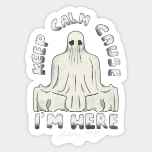 Meditation Sticker